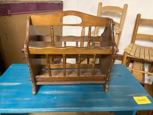 lot 60470 image: old magazine rack