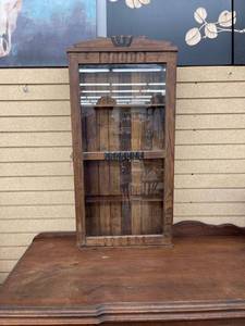 lot 60428 image: vintage wall cabinet