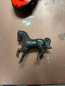 lot 60490 image: cast iron horse bank
