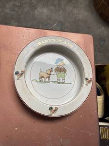 lot 60499 image: elpco babys plate