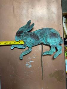 lot 60517 image: copper rabbit