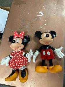 lot 60534 image: vintage Mickey &minnie mouse