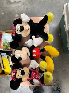 lot 60553 image: Mickey and Minnie Mouse