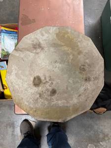 lot 60573 image: stone table top