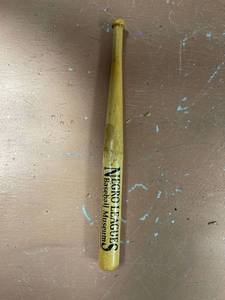 lot 60578 image: mini negro leagues baseball bat