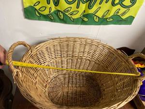 lot 60593 image: large basket