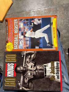 lot 60612 image: Bo Jackson and baseball register