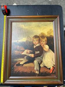 lot 60634 image: little boy & girl picture