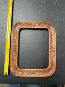lot 60641 image: vintage wood frame