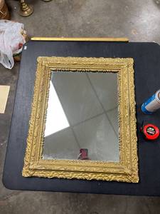 lot 60669 image: vintage mirror