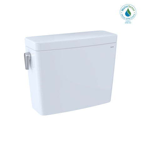 lot 2035 image: TOTO� Drake� Two-Piece Elongated Dual Flush 1.6 and 0.8 GPF Toilet Tank with WASHLET� Auto Flush Compatibility, Cotton White - ST746SMA#01