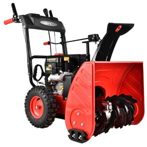 lot 2411 image: PowerSmart 24 in. 2-Stage Electric Start Gas Snow Blower with LED Light