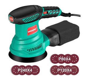 lot 2433 image: HYCHIKA Random Orbit Sander 2.5 Amp 6000-13000 RPM with