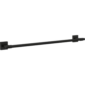 lot 2462 image: Franklin Brass Maxted 24 in. Towel Bar in Matte Black