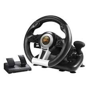lot 2472 image: PC Racing Wheel, PXN V3II 180 Degree Universal Usb Car Sim Race Steering Wheel with Pedals for PS3, PS4, Xbox One,Xbox Series XS,Nintendo Switch