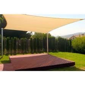 lot 2482 image: 20x20 Sand Shade Sail
