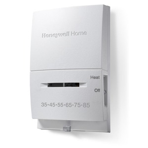lot 2560 image: Honeywell Standard Non-Programmable Thermostat, Low Temperature (35° - 85°) (CT50K1028E1)