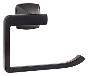 lot 2572 image: Pfister Venturi Towel Ring in Matte Black