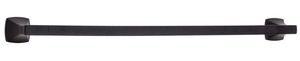 lot 2579 image: Pfister Venturi 24 In. Towel Bar In Matte Black 1001-411-639