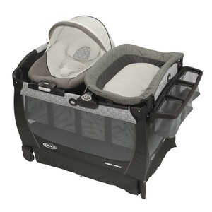 lot 2581 image: Graco Pack n Play Playard Snuggle Suite LX - Abbington