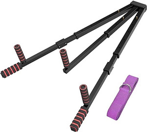 lot 2509 image: AmazeFan Leg Stretcher, 3 Bar Leg Split Stretching Machine, Flexibility Stretching Equipment