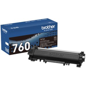 lot 2536 image: Brother - TN760 High-Yield Toner Cartridge - Black
