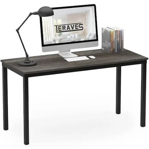 lot 2540 image: Teraves Computer DeskDining Table Office Desk Sturdy Writing Workstation for Home Office