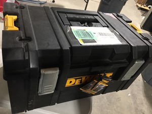 lot 2548 image: DEWALT Tool Box, Tough System, Large