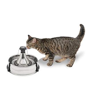 lot 51862 image: PetSafe Stainless 360 Pet Fountain - 1 Gallon