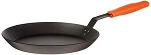 lot 51872 image: Lodge Manufacturing Company carbon steel skillet, BlackOrange, 12-Inch