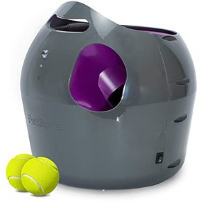 lot 51881 image: PetSafe Automatic Tennis Ball Launcher �� Interactive Dog Ball Thrower