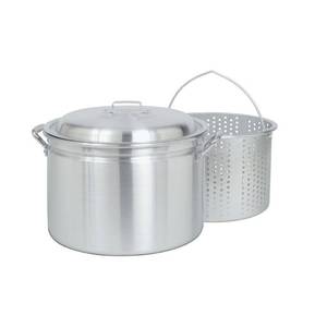 lot 51889 image: Barbour International Bayou Classic 24-Quart Aluminum Stockpot