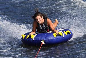 lot 51922 image: Airhead Strike,1 Rider Towable Tube for Boating