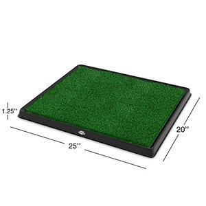 lot 51928 image: Artificial Grass Puppy Pad for Dogs and Small Pets, by Petmaker, 20 x 25