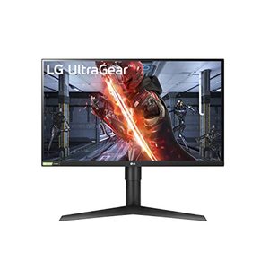 lot 51950 image: LG 27GL83A-B 27 Inch Ultragear QHD IPS 1ms NVIDIA G-SYNC Compatible Gaming Monitor, Black
