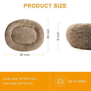 lot 51958 image: PUPPBUDD Calming Dog Bed,36