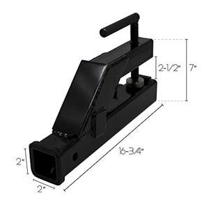 lot 51962 image: Extreme Max 5001.1369 Clamp-On Tractor Bucket Hitch Receiver Adapter - 2