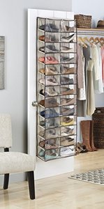 lot 52504 image: Whitmor Over the Door Shoe Shelves