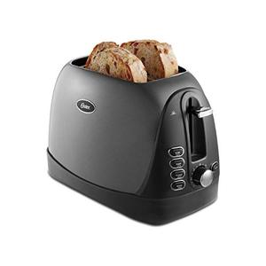 lot 52512 image: Oster 2 Slice, Bread, Bagel Toaster, Metallic, Grey