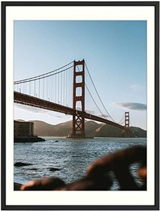 lot 52621 image: 1 -Frametory, 12x16 Aluminum Photo Frame,Black