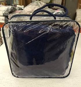 lot 52648 image: Quality weighted blanket,5Lbs,bluegray