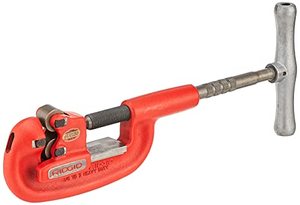 lot 52660 image: RIDGID 32820 Model 2-A Heavy-Duty Pipe Cutter,Red,Small