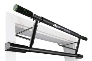 lot 52662 image: Ikonfitness Pull Up Bar with Smart Larger Hooks Technology