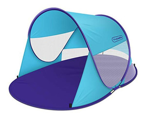 lot 52674 image: Multifun UPF 50 Easy Pop Up Beach Tent,Large