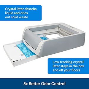 lot 52715 image: PetSafe ScoopFree Automatic Self Cleaning Cat Litter Box, Does not Include Disposable Tray or Crystal Litter