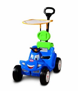 lot 52730 image: Little Tikes Deluxe 2-in-1 Cozy Roadster Colorful