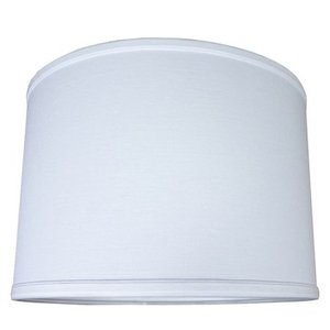 lot 2583 image: Home Concept Inc 14 Linen Drum Lamp Shade