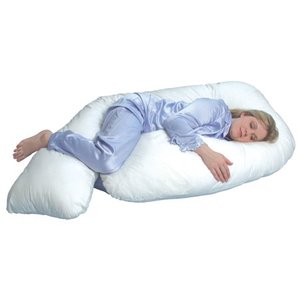 lot 2595 image: All Nighter Total Body Pregnancy Pillow by Leachco