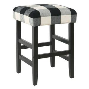 lot 2597 image: HomePop Square Counter Stool, Multiple Colors