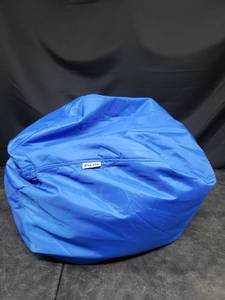 lot 2680 image: Big Joe Blue Bean Bag Chair